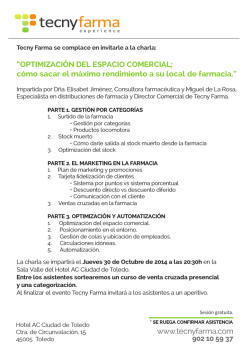 &ldquo;OPTIMIZACI&Oacute;N DEL ESPACIO COMERCIAL