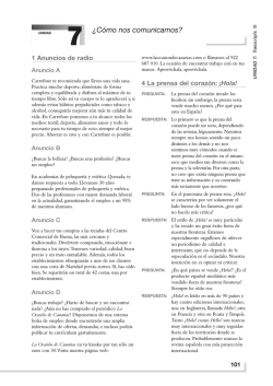 &iquest;C&oacute;mo nos comunicamos? - Dynamic Learning