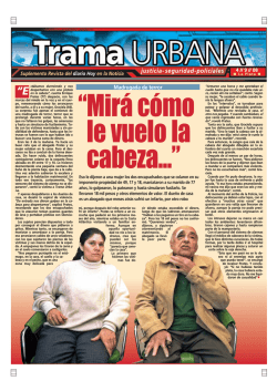 &ldquo;Mir&aacute; c&oacute;mo le vuelo la cabeza...&rdquo; - Diario Hoy