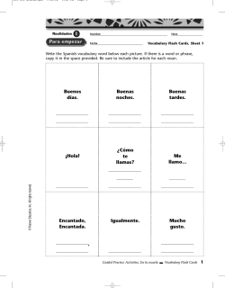 Buenos d&iacute;as. Buenas noches. Buenas tardes. &iexcl;Hola! &iquest;C&oacute;mo - cibacs