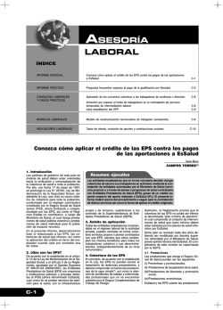 Conozca c&oacute;mo aplicar el cr&eacute;dito de las EPS contra los pagos de las