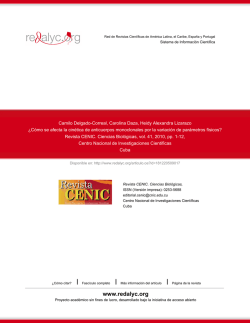 Redalyc.&iquest;C&oacute;mo se afecta la cin&eacute;tica de anticuerpos monoclonales