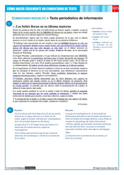 C&Oacute;MO HACER F&Aacute;CILMENTE UN COMENTARIO DE TEXTO