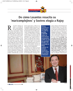 De c&oacute;mo Losantos resucita su 'maricomplejines' y Sostres - El Siglo