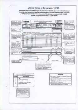 &iquest;C&oacute;mo llenar el formulario 1072? - Sunat