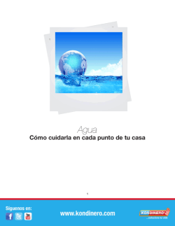 C&oacute;mo cuidarla en cada punto de tu casa