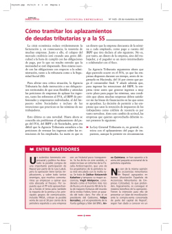 C&oacute;mo tramitar los aplazamientos de deudas tributarias y a la SS