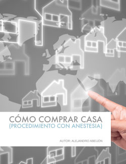 C&Oacute;MO COMPRAR CASA