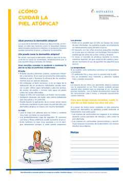 &iquest;C&Oacute;MO CUIDAR LA PIEL AT&Oacute;PICA? - Alergomurcia