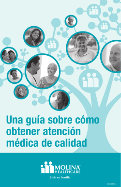 Una gu&iacute;a sobre c&oacute;mo obtener atenci&oacute;n m&eacute;dica de calidad - Molina