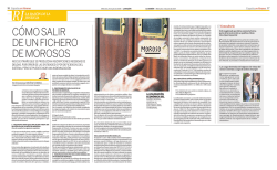 C&Oacute;MO SALIR DE UN FICHERO DE MOROSOS - Pic&oacute;n y asociados