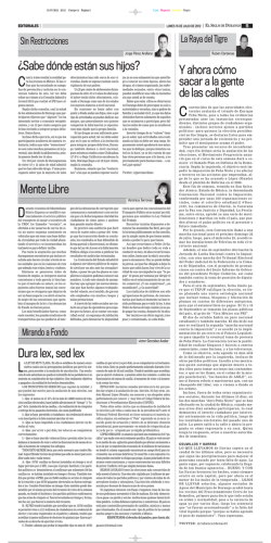 Y ahora c&oacute;mo sacar a la gente de las calles - El Siglo Durango