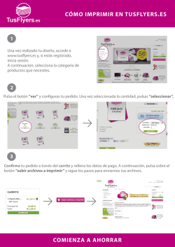 C&Oacute;MO IMPRIMIR EN TUSFLYERS.ES