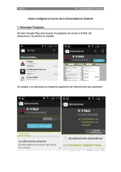 130215 SI - Universidad de Navarra C&oacute;mo configurar el correo de la