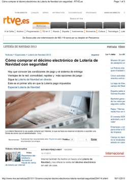 C&oacute;mo comprar el d&eacute;cimo electr&oacute;nico de Loter&iacute;a de Navidad - aeclot