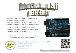 &iquest;La rob&oacute;tica te llama la atenci&oacute;n y no sabes c&oacute;mo empezar? &iquest;Los