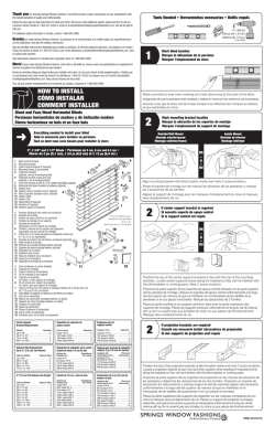 HOW TO INSTALL C&Oacute;MO INSTALAR COMMENT INSTALLER