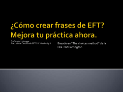 &iquest;C&oacute;mo crear frases de EFT? Mejora tu pr&aacute;ctica ahora. - Tu Negocio