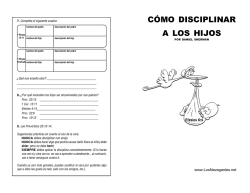 C&oacute;mo Disciplinar a Los Hijos - LosNavegantes.net