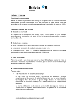 LA COMPRA M&Aacute;S F&Aacute;CIL (&iquest;C&Oacute;MO COMPRAR - Solvia