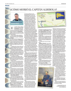 C&Oacute;MO MURI&Oacute; EL CAPIT&Aacute;N ALBEROLA - Gerardo Mu&ntilde;oz