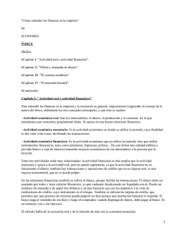 C&oacute;mo entender las finanzas en la empresa &eth;&eth; - OoCities