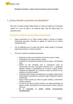 1. &iquest;C&oacute;mo tramitar el permiso de estudiante?