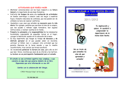 C&Oacute;MO AYUDAR A TUS HIJOS EN LOS ESTUDIOS - Educastur