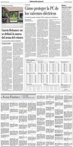 C&oacute;mo proteger la PC de los vaivenes el&eacute;ctricos - s3.amazonaws.com