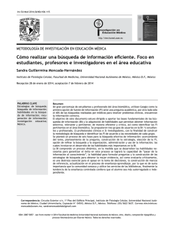 C&oacute;mo realizar una b&uacute;squeda de informaci&oacute;n - SciELO - UNAM