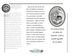 Mi ni&ntilde;o/a tiene un plan de lectura&mdash;&iquest;C&oacute;mo puedo ayudar en la casa?