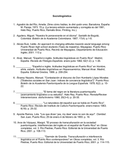 Socioling&uuml;&iacute;stica 1. Agostini de del R&iacute;o, Amelia. Dime c&oacute;mo hablas