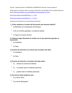 1. &iquest;C&oacute;mo sabemos el nombre del documento que tenemos abierto