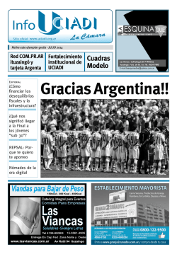 &iquest;C&oacute;mo financiar los desequilibrios fiscales y la - uciadi.org.ar