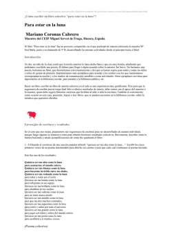 C&oacute;mo escribir un libro colectivo - Catedu