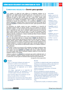 C&Oacute;MO HACER F&Aacute;CILMENTE UN COMENTARIO DE TEXTO