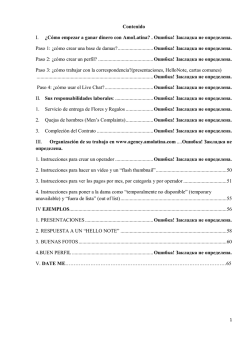 Contenido I. &iquest;C&oacute;mo empezar a ganar dinero con - Blog.de