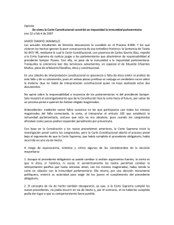 Opini&oacute;n De c&oacute;mo la Corte Constitucional convirti&oacute; en impunidad la