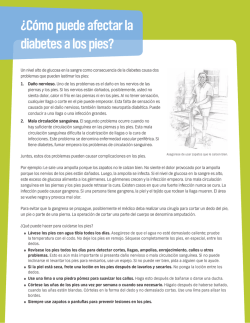 &iquest;C&oacute;mo puede afectar la diabetes a los pies? - Blue Cross Blue