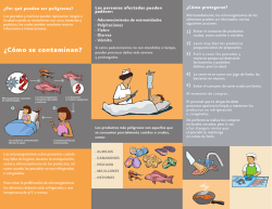 &iquest;C&oacute;mo se contaminan?