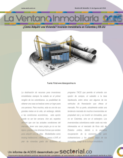 &iquest;C&oacute;mo Adquirir una Vivienda? Inversi&oacute;n Inmobiliaria en - Aceis
