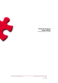Portal de Compras C&oacute;mo ofertar - Portal de Compras de Ferroser