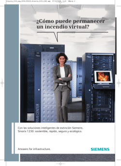 &iquest;C&oacute;mo puede permanecer un incendio virtual? - Siemens