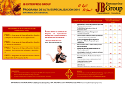 El Qu&eacute;? El C&oacute;mo? - JB Enterprise Group