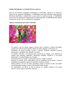 C&Oacute;MO MEJORAR LA COMPETE CIA SOCIAL - E-ducativa catedu