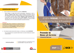 &iquest;C&oacute;mo renovarmi inscripci&oacute;n - Osce