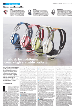 El abc de los aud&iacute;fonos: c&oacute;mo elegir el sonido perfecto - Papel Digital