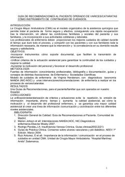 1 GU&Iacute;A DE RECOMENDACIONES AL PACIENTE - Sedisa
