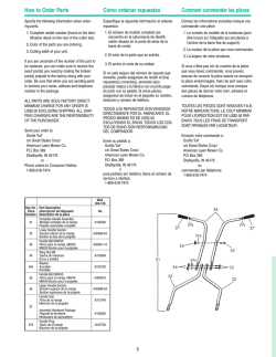 How to Order Parts C&oacute;mo ordenar repuestos - Home Depot