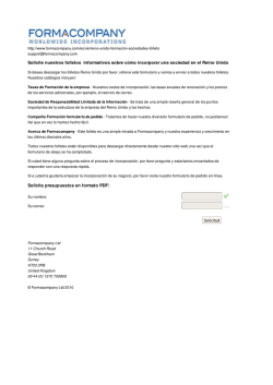 Solicite nuestros folletos informativos sobre c&oacute;mo incorporar una